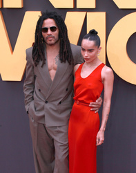 Lenny Kravitz and Zoe Kravitz 