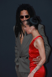 Lenny Kravitz and Zoe Kravitz 