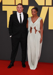 Channing Tatum and Naomi Ackie