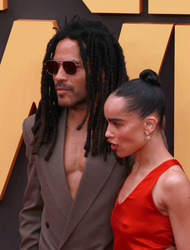 Lenny Kravitz and Zoe Kravitz 