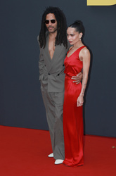 Lenny Kravitz and Zoe Kravitz 