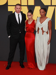 Channing Tatum, Zoe Kravitz and Naomi Ackie