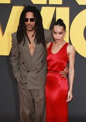 Lenny Kravitz and Zoe Kravitz 