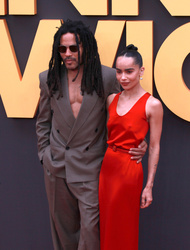 Lenny Kravitz and Zoe Kravitz 