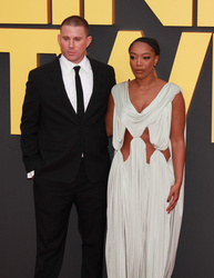 Channing Tatum and Naomi Ackie