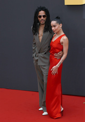 Lenny Kravitz and Zoe Kravitz 