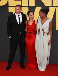 Channing Tatum, Zoe Kravitz and Naomi Ackie