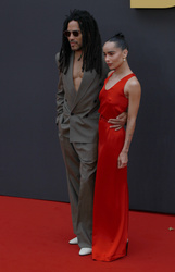 Lenny Kravitz and Zoe Kravitz 