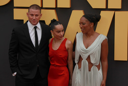 Channing Tatum, Zoe Kravitz and Naomi Ackie 