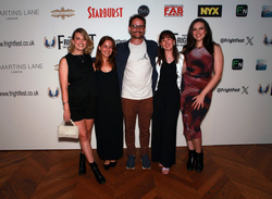 Ellen-Jane Thomas, Catrin Jones, Aled Owen, Bethany Williams-Potter and Emma Stacey