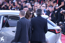 Monica Bellucci and Tim Burton