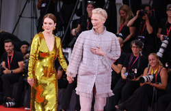 Julianne Moore  and  Tilda Swinton