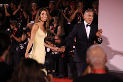 Amal Clooney  and George Clooney  