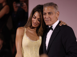 Amal Clooney  and George Clooney  