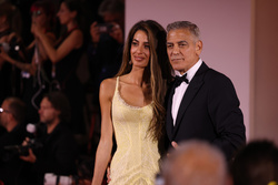 Amal Clooney  and George Clooney  