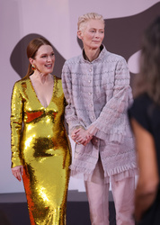 Julianne Moore  and  Tilda Swinton