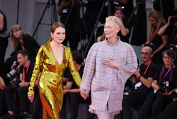 Julianne Moore  and  Tilda Swinton