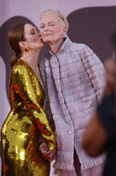 Julianne Moore  and  Tilda Swinton