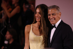 Amal Clooney  and George Clooney  