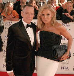 Adam Woodyatt and Michelle Collins