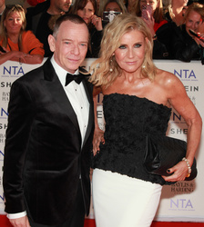 Adam Woodyatt and Michelle Collins