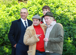 Vinnie Jones, Tom Major, Sam Lupton and Paul Whitehouse