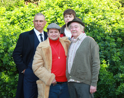 Vinnie Jones, Tom Major, Sam Lupton and Paul Whitehouse