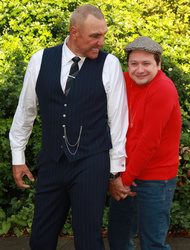  Vinnie Jones   and Sam Lupton