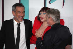 Todd Phillips, Lady Gaga  and  Joaquin Phoenix 