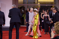  Julianne Moore , Pedro Almodovar and Tilda Swinton  