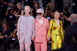  Julianne Moore , Pedro Almodovar and Tilda Swinton  