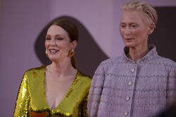 Julianne Moore and Tilda Swinton