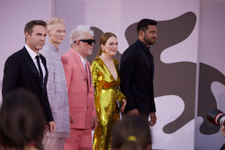 Julianne Moore, Tilda Swinton and Pedro Almodovar