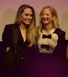 Angelina Jolie and Alba Rohrwacher