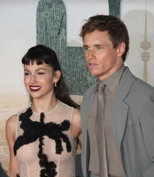 Eddie Redmayne and Ursula Corbero