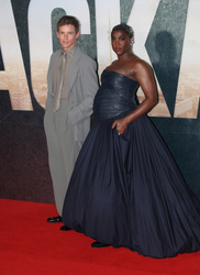 Eddie Redmayne and Lashana Lynch