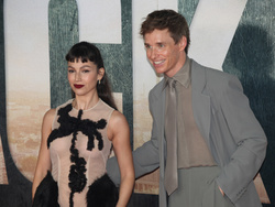 Eddie Redmayne and Ursula Corbero