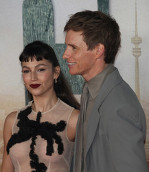 Eddie Redmayne and Ursula Corbero