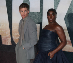 Eddie Redmayne and Lashana Lynch