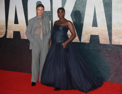 Eddie Redmayne and Lashana Lynch