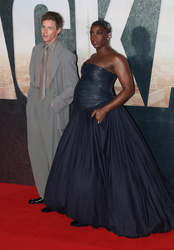 Eddie Redmayne and Lashana Lynch