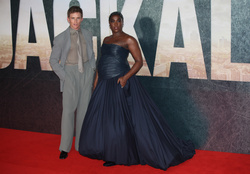 Eddie Redmayne and Lashana Lynch