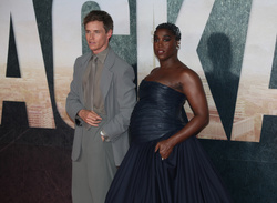 Eddie Redmayne and Lashana Lynch