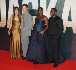 Hannah Bagshawe, Eddie Redmayne, Lashana Lynch and Zachary Momoh