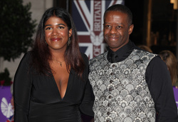 Lolita Chakrabarti and Adrian Lester