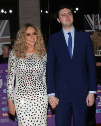 Carol Vorderman and Cameron King