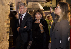 Ivan Massow and Joan Collins