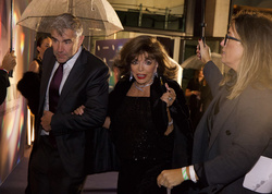 Ivan Massow and Joan Collins