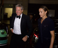 Hugh Grant and Anna Elisabet Eberstein