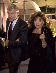 Ivan Massow and Joan Collins